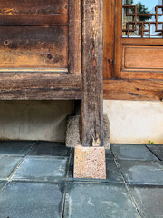 Beautiful traditional Korean wooden architecture, showcasing the elegance of Hanok style buildings.