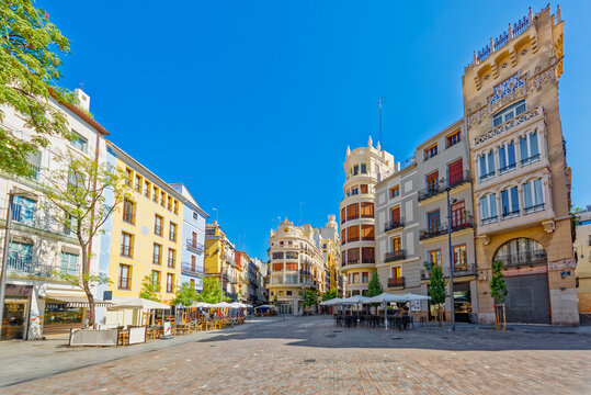 Valencia. Urban views-landscapes third largest city in Spain.