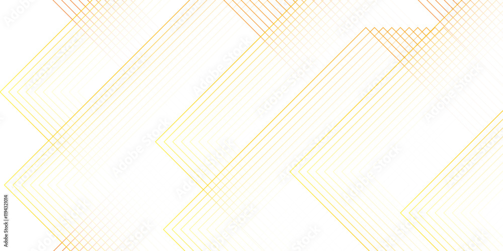 Aufkleber abstract modern minimalistic golden and red geometric line with layered triangle shapes. perfect ran