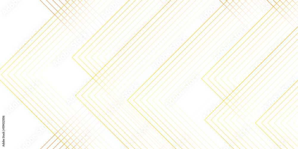 Aufkleber abstract modern minimalistic golden and red geometric line with layered triangle shapes. perfect ran