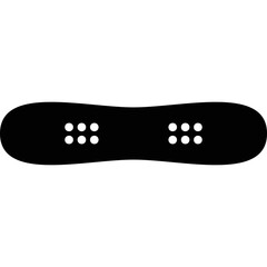 Isolated snowboard on white background
