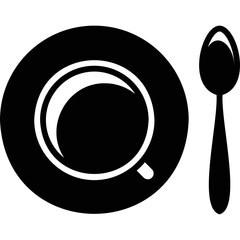 Simple vector icon coffee