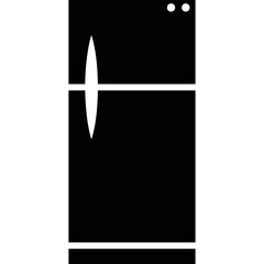 Simple vector icon refrigerator