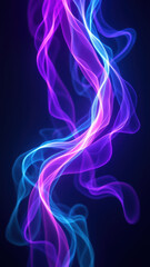 Fototapeta premium Vibrant abstract background with purple smoke.