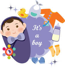 baby boy icon
