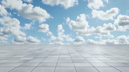 Fresh space under a vast sky