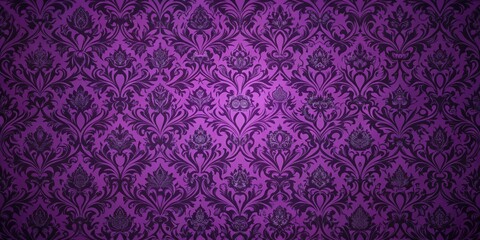 Elegant, sophisticated, and luxurious seamless purple wallpaper with a subtle sheen effect creates a sense of refinement and elegance in any room decor, seamless pattern, sophisticated decor