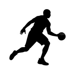 Female Soccer Player Silhouette Vector: Women’s Football Icon