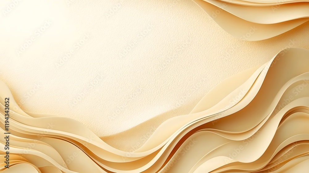 Poster elegant and serene abstract textured background with a delicate gradient shading and gentle flowing 