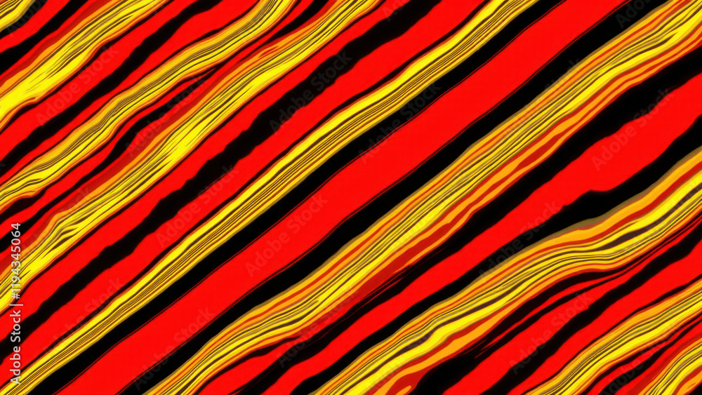 Poster vibrant abstract background with flowing lines and stripes.