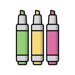 marker icon vector design template simple and clean