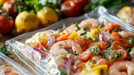 Shrimp and Vegetable Meal Prep: A Healthy and Delicious Option