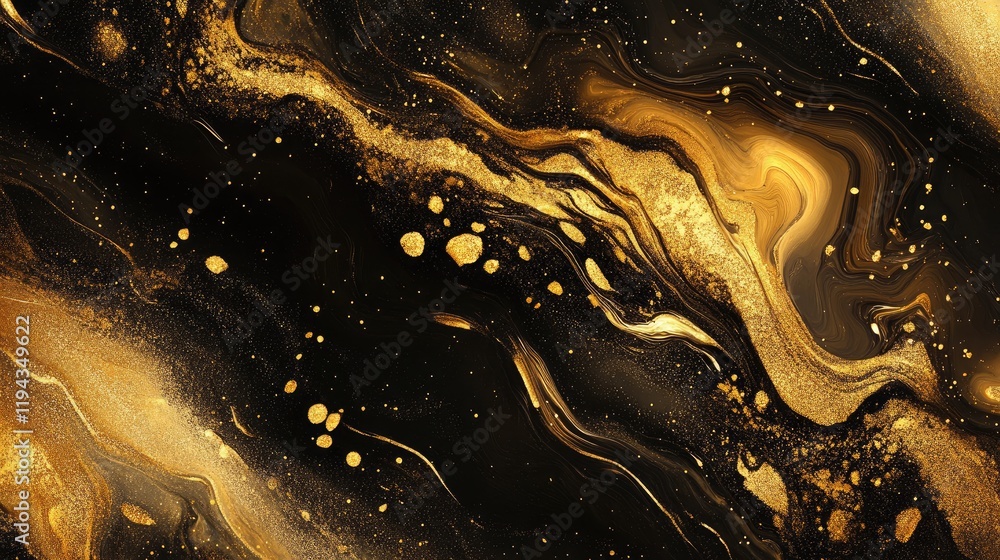 Aufkleber golden abstract texture pattern with shimmering details ideal for wallpaper or screen saver featurin