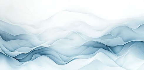 Obraz premium Blue liquid watercolor background. Abstract painting in blue and white, fluid style marble alcohol ink drawing