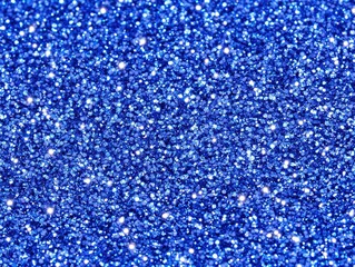 Obraz premium Sparkling Blue Glitter Texture Shimmering Background Festive Design