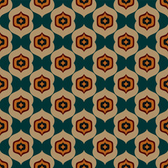 retro seamless ornamental pattern