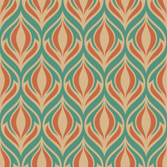 Retro seamless pattern