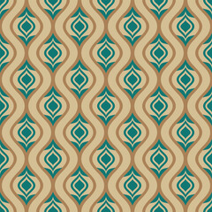 retro seamless ornamental pattern