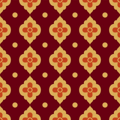 retro seamless ornamental pattern