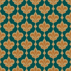 retro seamless ornamental pattern