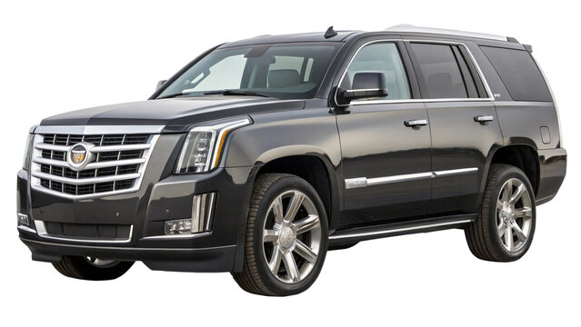 Cadillac escalade isolated.