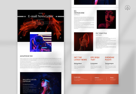 Email News Letter Template