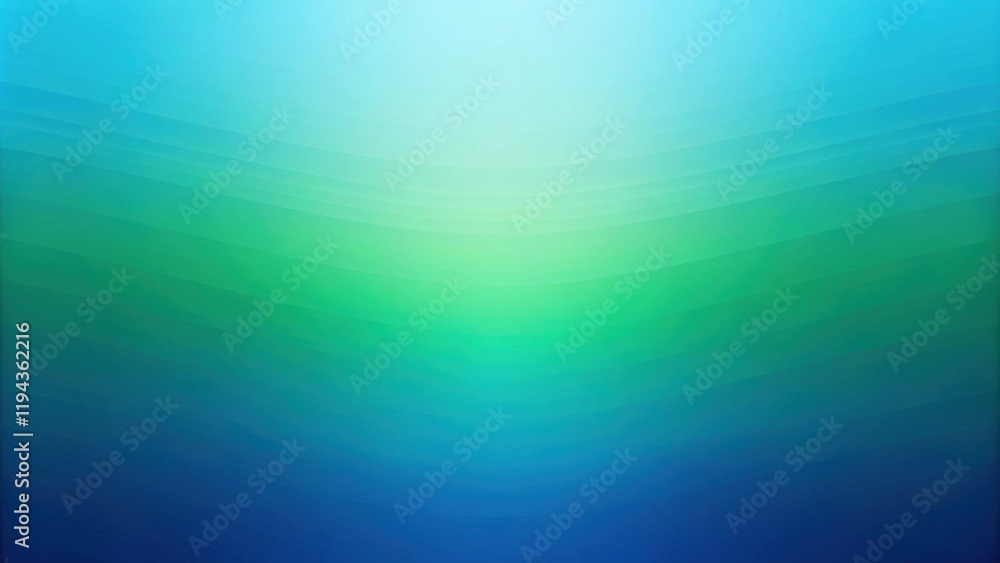 Poster abstract teal and green gradient background with subtle wave pattern