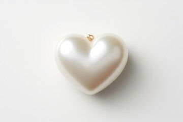 Obraz premium Jewelry locket heart pearl.