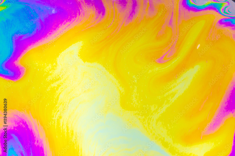 Wall mural psychedelic multicolored background abstract. rainbow colors. patterns background. photo macro shot 