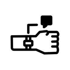 A set of modern gadget icons glyph, featuring smartphones, laptops, headphones, and more. Clean, minimalist design perfect for tech-related projects, apps, and presentations.