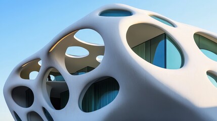 Innovative Modern Architecture Design with Unique Organic Shapes