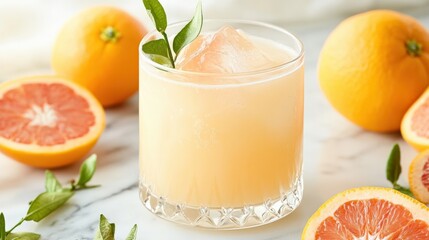 Refreshing Orange Cocktail with Fresh Citrus Garnish Perfect for Summer Parties