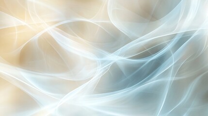 Obraz premium High-resolution close-up of an abstract background with flowing lines and soft, pastel colors, creating a serene and calming visual experience.