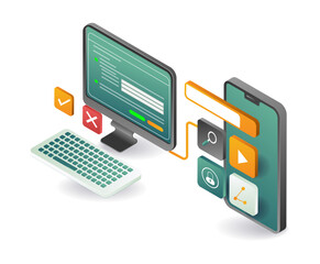 Technology smartphone test application