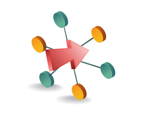 Arrow symbol click selection