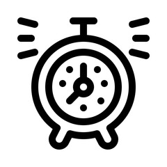 Clock line icon