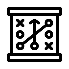 Strategy Board line icon