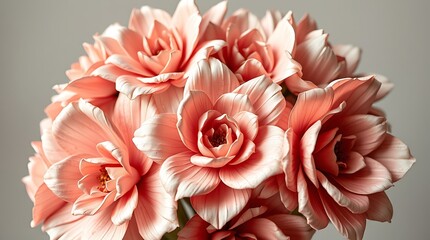 "Pastel Beauty: Soft Pink Flowers in a Sunlit Garden,"
