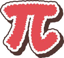 Pi Symbol Illustration