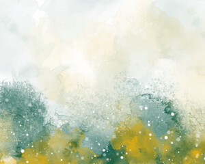 Abstract watercolor textured background. Design for your date, postcard, banner, logo.