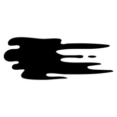 Water drop,Water splash Splashing water, Water stains, Splattered ink, silhouette