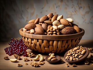 Dieta salutare invernale: frutta secca, noci, nocciole ed arachidi
