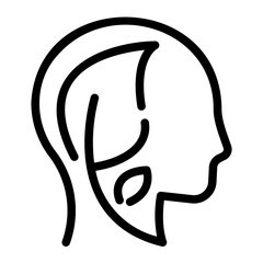 think green Line Icon