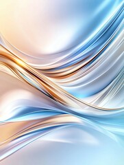 Fluid pastel abstract background with smooth waves &ndash; elegant fluid pastel abstract background for design &ndash; digital soft fluid pastel abstract background