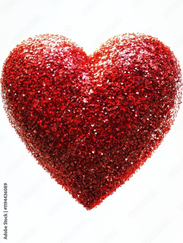 Poster heart valentine background with room for text created with generative ai technology