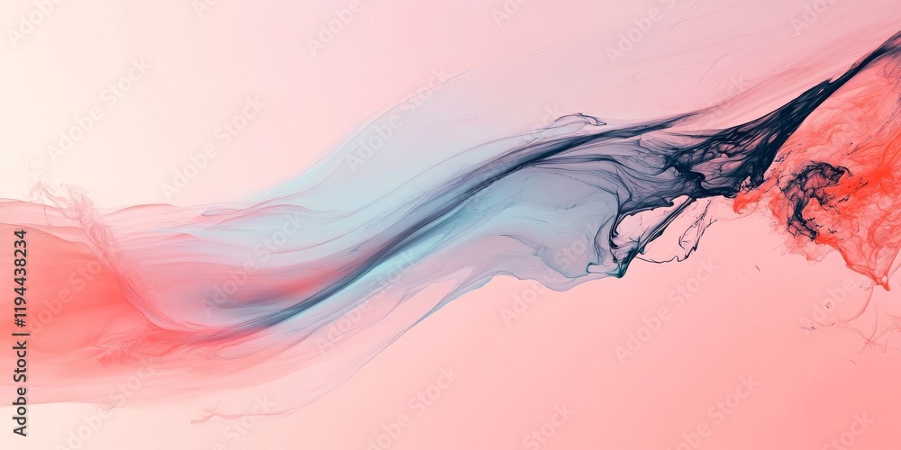 Poster abstract background featuring a captivating and expressive design on a soft pastel backdrop. this ab