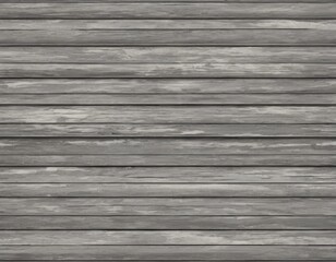 Obraz premium Rustic Weathered Gray Wooden Planks Background Texture: Seamless Gray Wood Wall Paneling