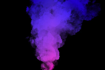 colored smoke background