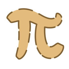 Stylized Pi Symbol