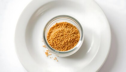 Golden Mustard Seeds: A Simple, Clean Culinary Still Life
